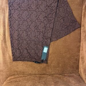 Never worn Lioness brown lace maxi skirt